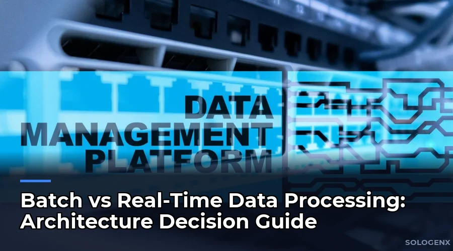 Batch vs Real-Time Data Processing Architecture Decision Guide