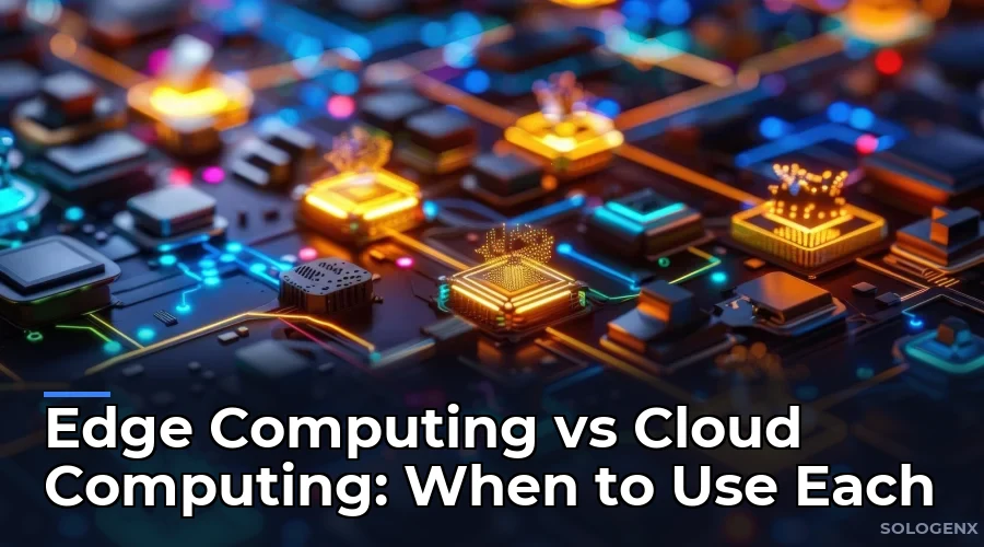 Edge Computing vs Cloud Computing When to Use Each