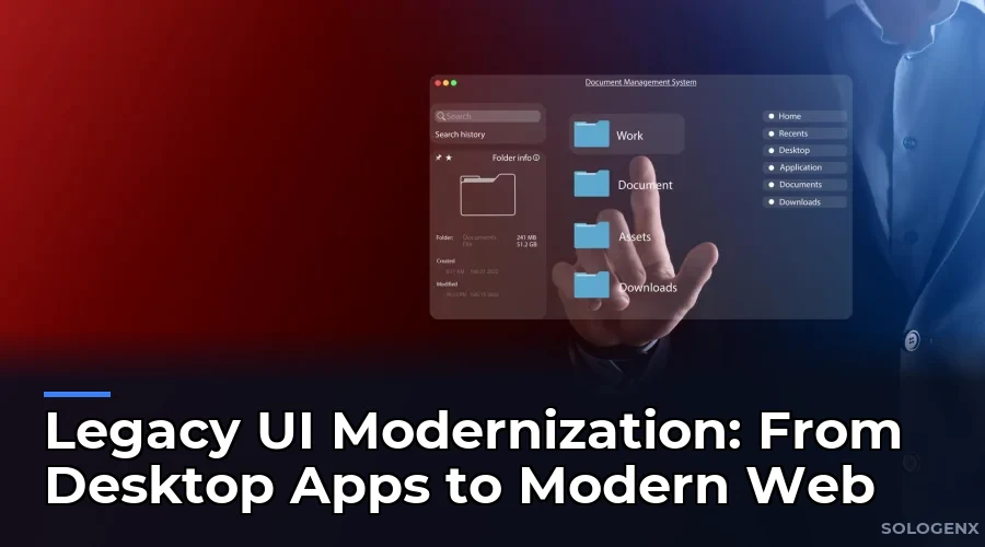 Legacy UI Modernization From Desktop Apps to Modern Web